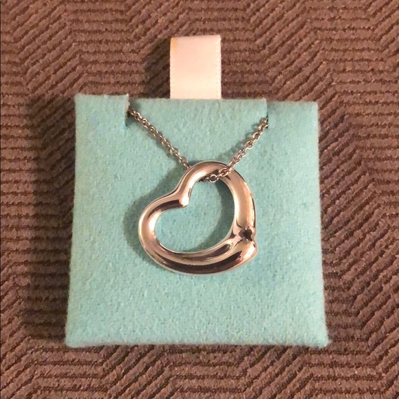 Tiffany & Co. Jewelry - Tiffany & Co. Elsa Peretti Open Heart Necklace